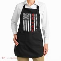 Funny Qr President Trump Dance Code Apron thumb 2