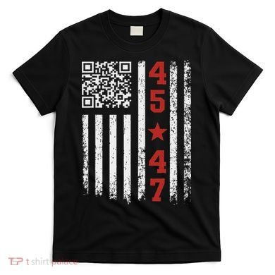 Funny Qr President Trump Dance Code T-Shirt