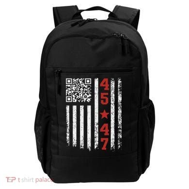 Funny Qr President Trump Dance Code Backpack