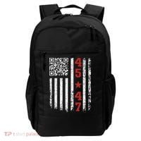 Funny Qr President Trump Dance Code Backpack thumb 0