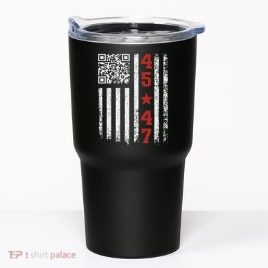 Funny Qr President Trump Dance Code Tumbler