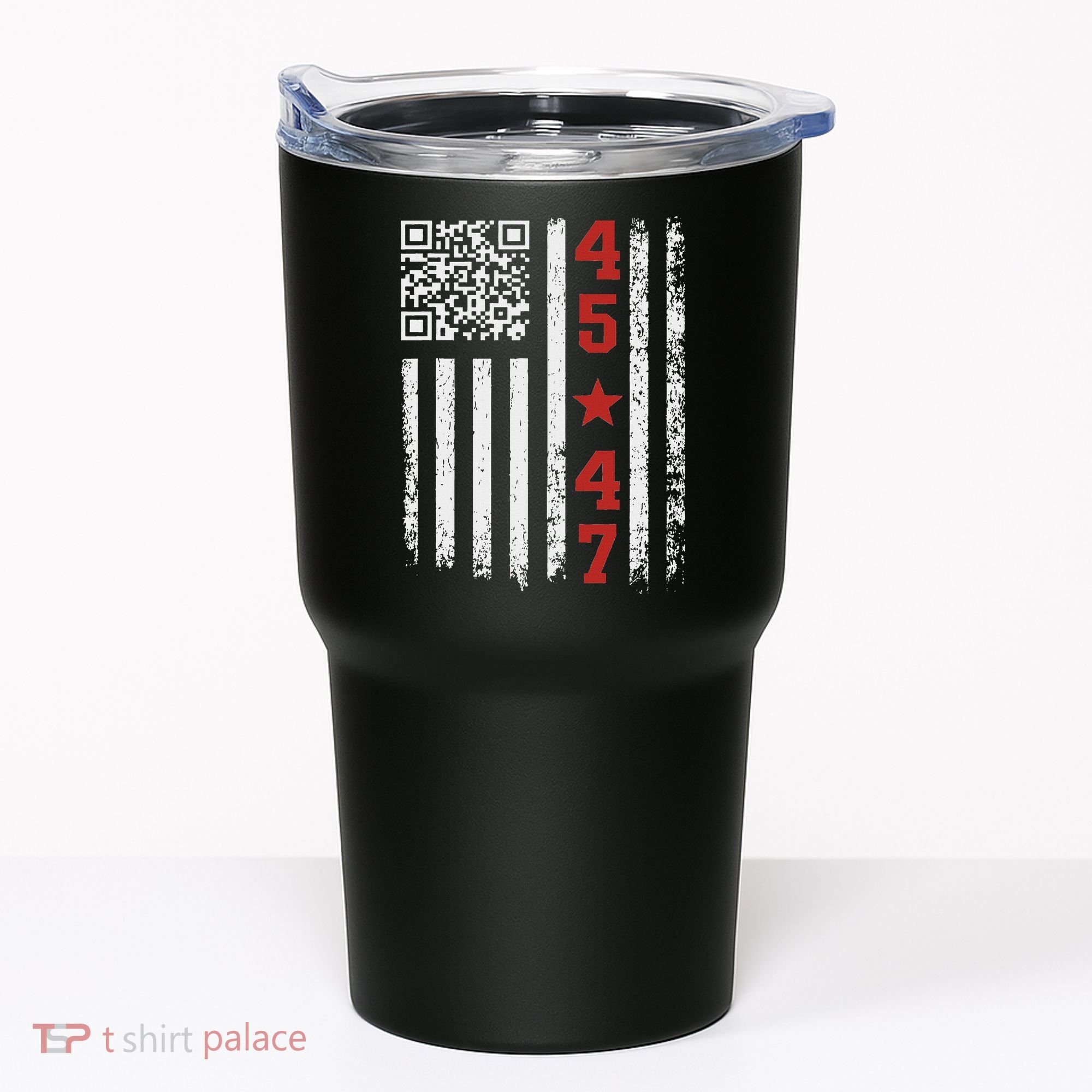 Funny Qr President Trump Dance Code Tumbler