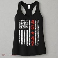 Funny Qr President Trump Dance Code Women's Tank Top thumb 3