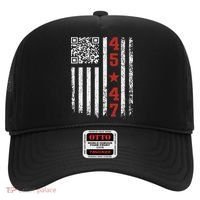 Funny Qr President Trump Dance Code Hat thumb 0