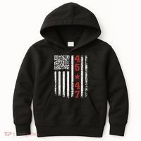 Funny Qr President Trump Dance Code Kids Hoodie thumb 0