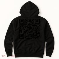 Funny Qr President Trump 45/47 Trump Dancing Code (Back) Hoodie thumb 7