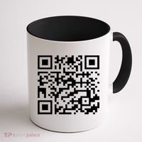 Funny Qr President Trump 45/47 Trump Dancing Code (Back) Coffee Mug thumb 1