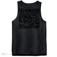 Funny Qr President Trump 45/47 Trump Dancing Code (Back) Mesh Reversible Basketball Jersey Tank thumb 0