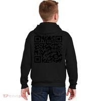 Funny Qr President Trump 45/47 Trump Dancing Code (Back) Kids Hoodie thumb 0