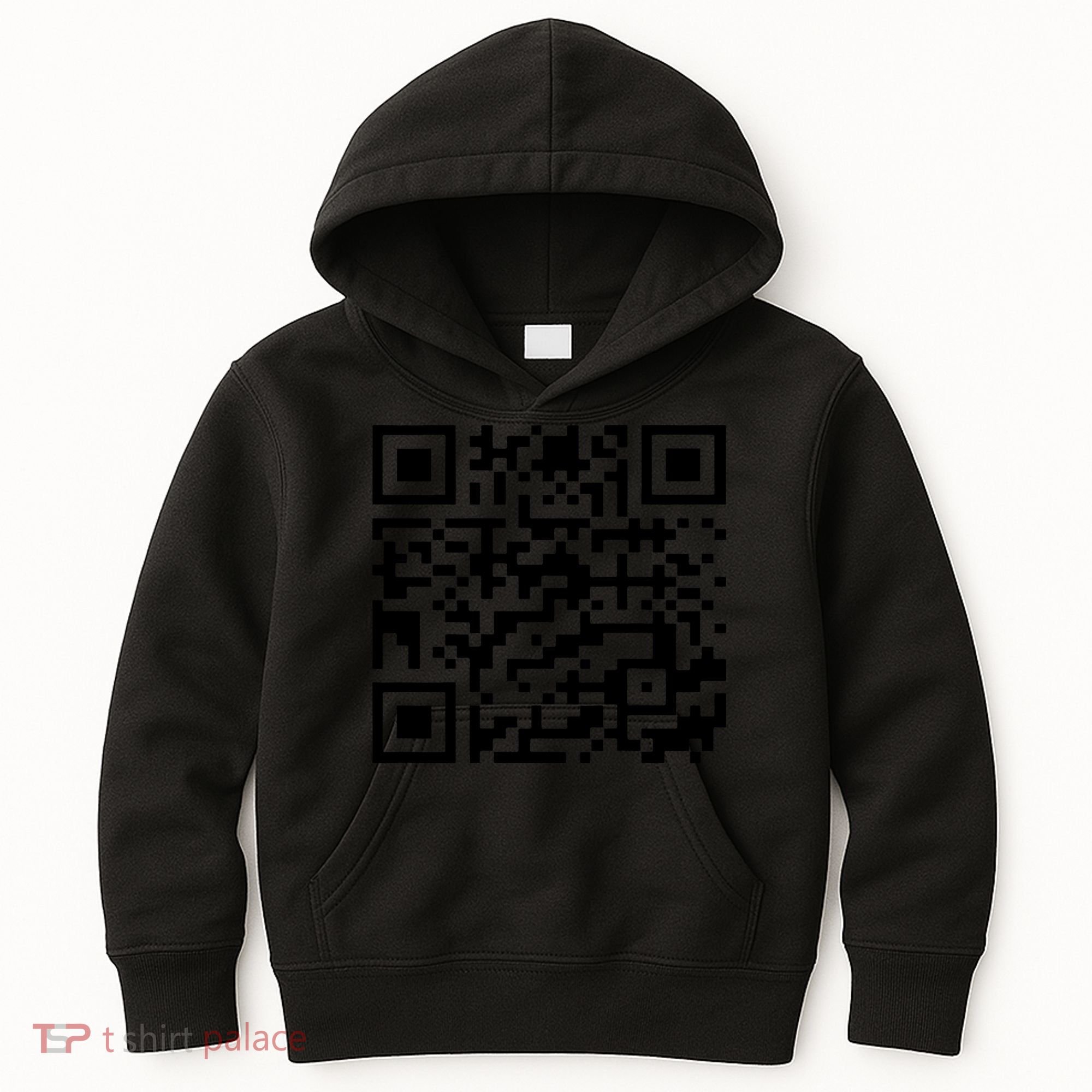 Funny Qr President Trump 45/47 Trump Dancing Code (Back) Kids Hoodie