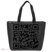 Funny Qr President Trump 45/47 Trump Dancing Code (Back) Tote Bag thumb 1