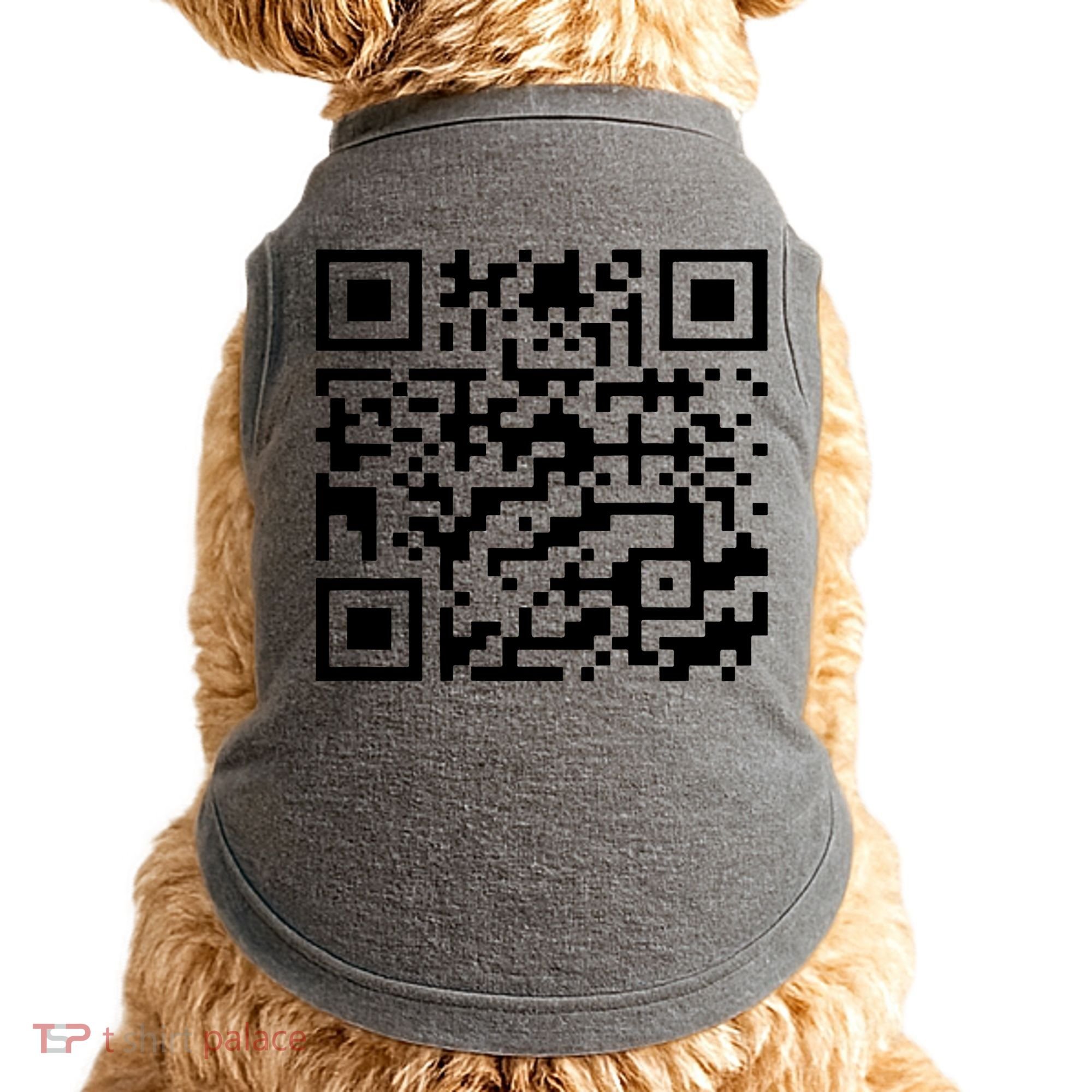 Funny Qr President Trump 45/47 Trump Dancing Code (Back) Doggie Tank