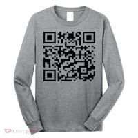 Funny Qr President Trump 45/47 Trump Dancing Code (Back) Long Sleeve Shirt thumb 1