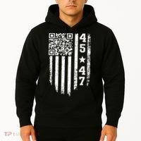 Funny Qr President Trump 4547 Trump Dancing Code Hoodie thumb 2