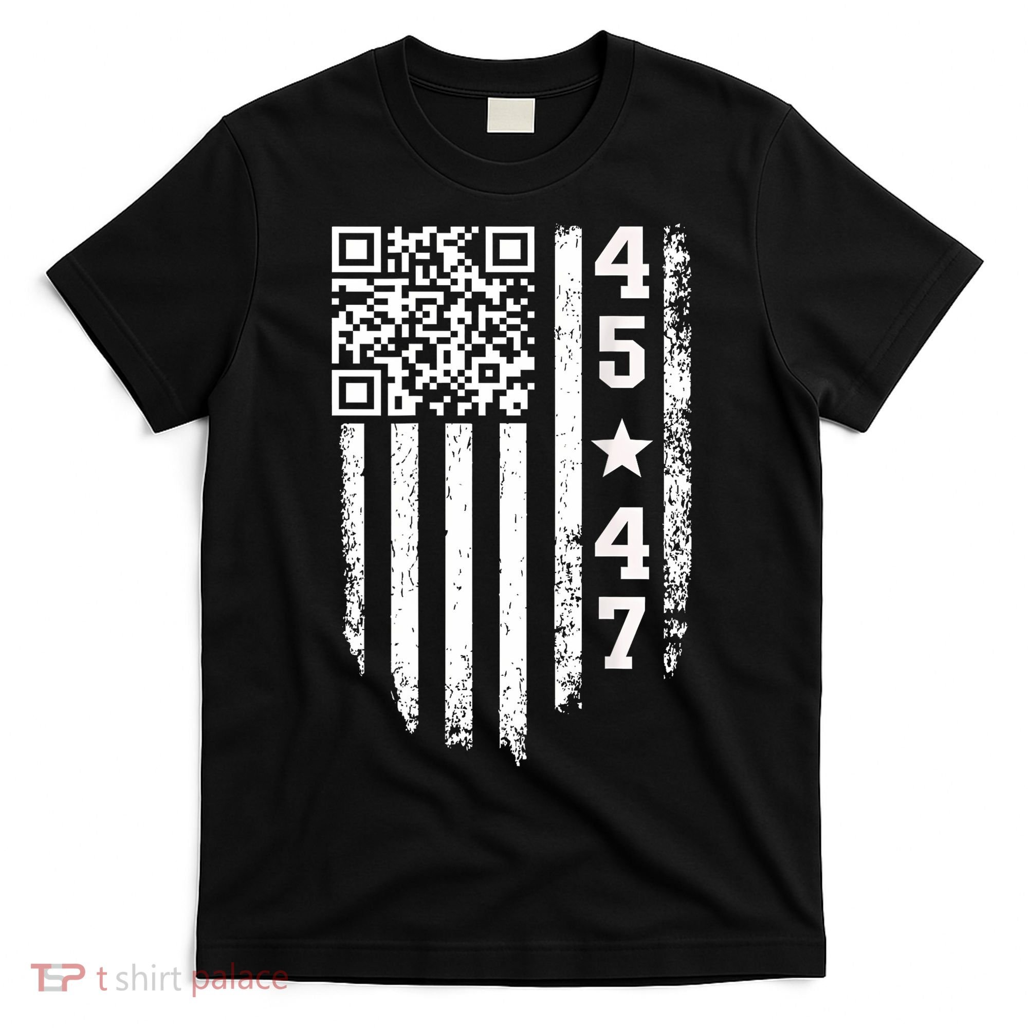 Funny Qr President Trump 4547 Trump Dancing Code T-Shirt