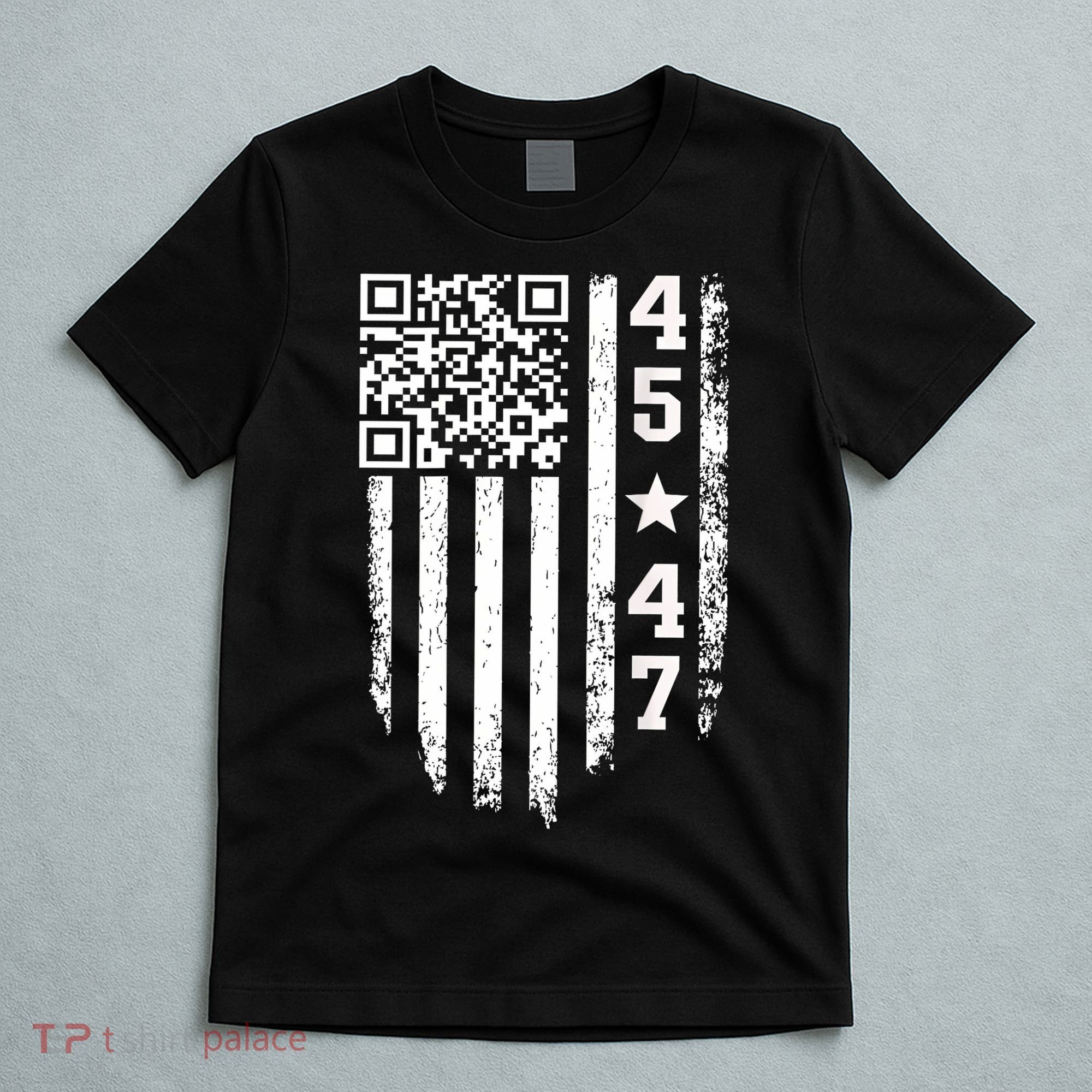 Funny Qr President Trump 4547 Trump Dancing Code T-Shirt
