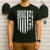Funny Qr President Trump 4547 Trump Dancing Code T-Shirt thumb 6