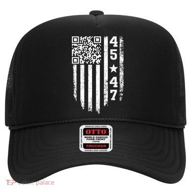Funny Qr President Trump 4547 Trump Dancing Code Hat
