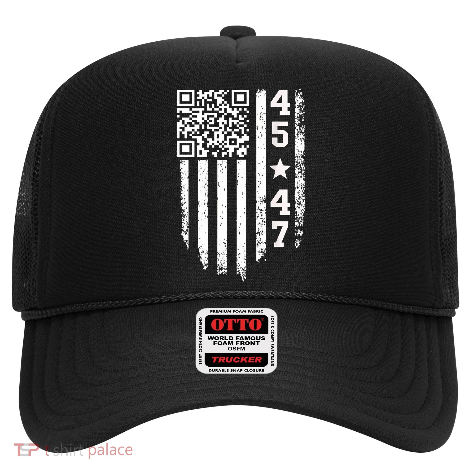 Funny Qr President Trump 4547 Trump Dancing Code Hat