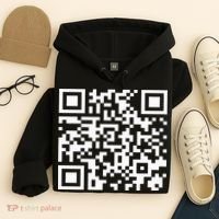 Funny Qr President Trump Dance Code 2025 Hoodie thumb 4