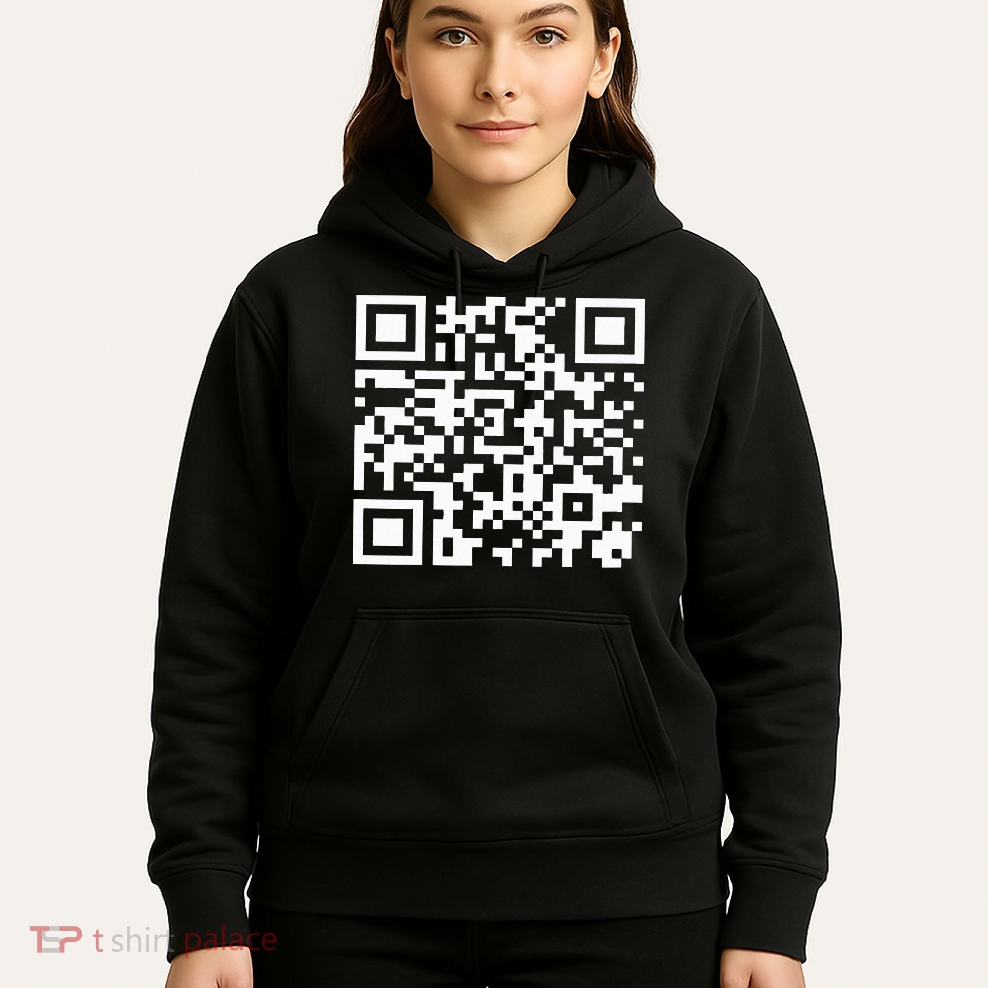 Funny Qr President Trump Dance Code 2025 Hoodie