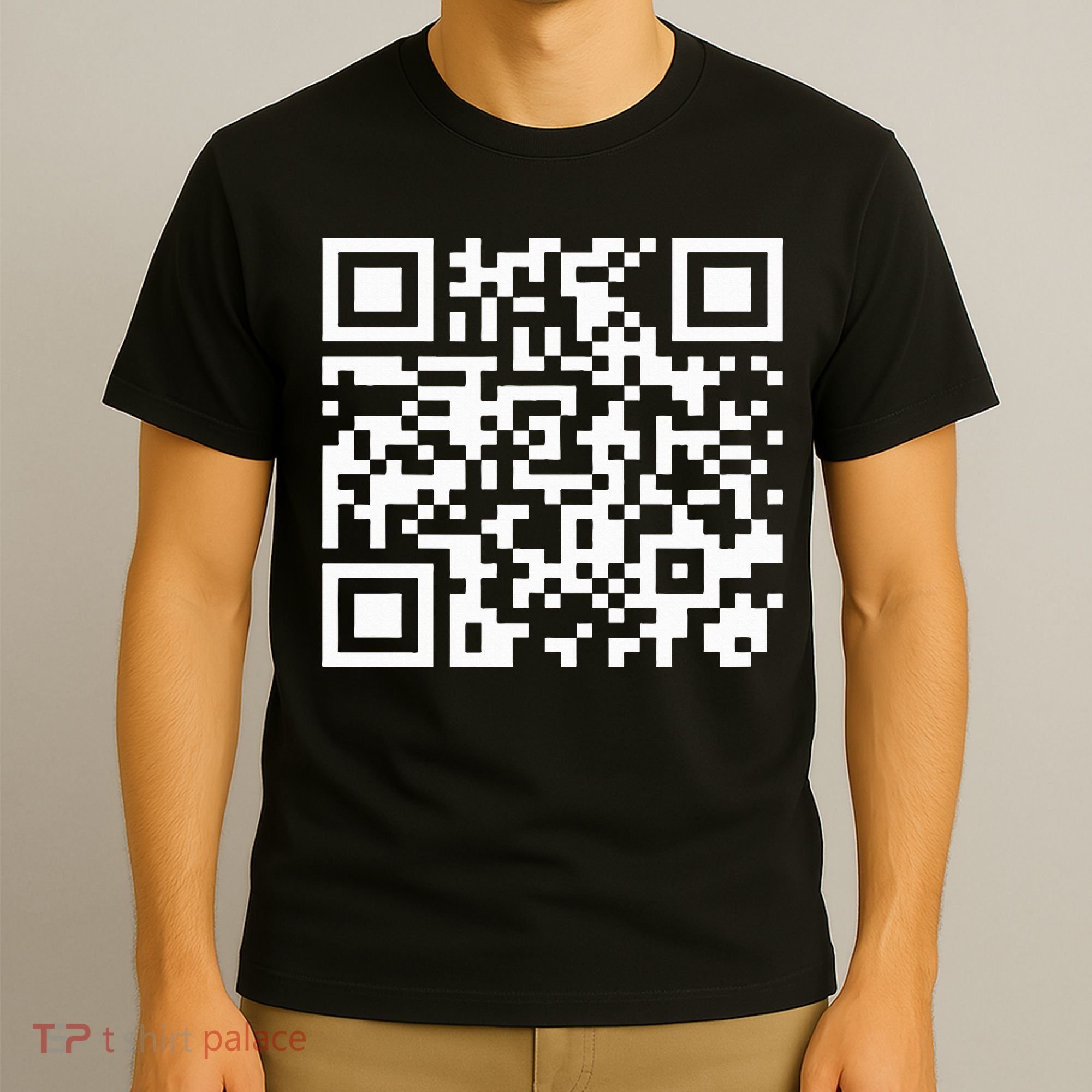 Funny Qr President Trump Dance Code 2025 T-Shirt