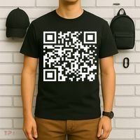 Funny Qr President Trump Dance Code 2025 T-Shirt thumb 6