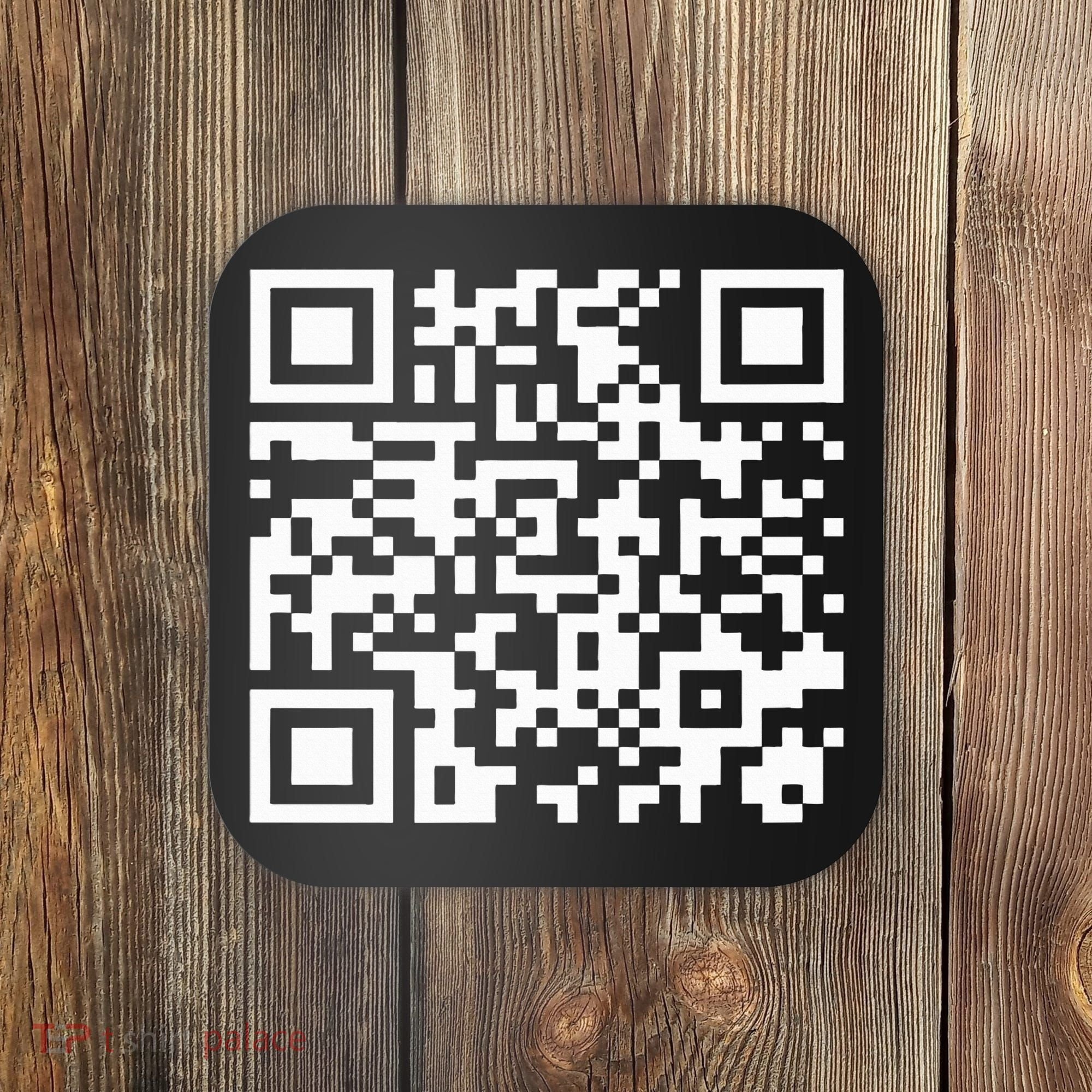 Funny Qr President Trump Dance Code 2025 Coaster