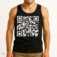 Funny Qr President Trump Dance Code 2025 Tank Top thumb 3