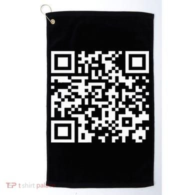 Funny Qr President Trump Dance Code 2025 Golf Towel