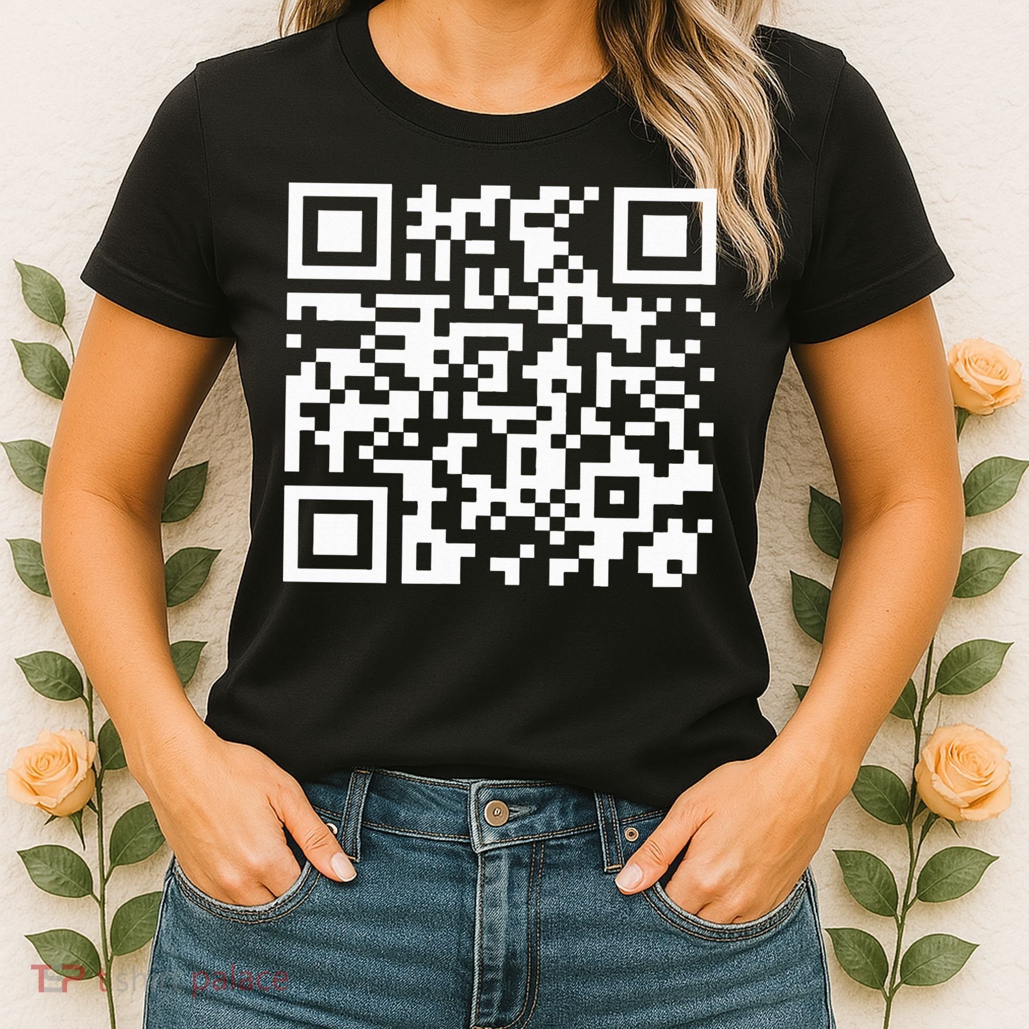 Funny Qr President Trump Dance Code 2025 Women's T-Shirt