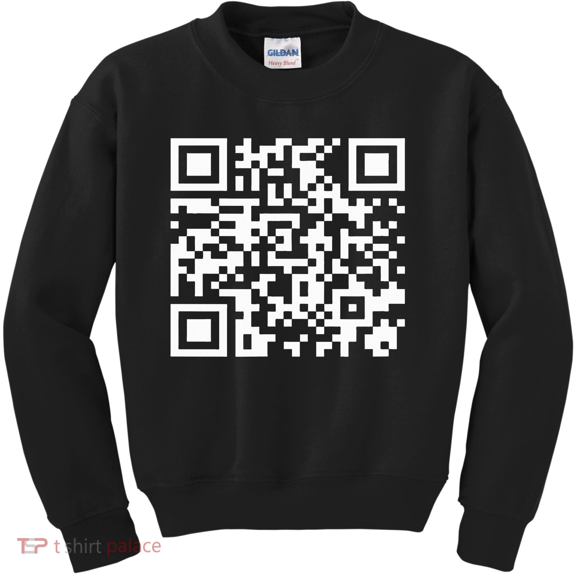 Funny Qr President Trump Dance Code 2025 Kids Sweatshirt