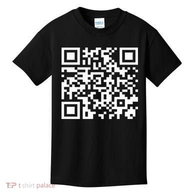Funny Qr President Trump Dance Code 2025 Kids T-Shirt