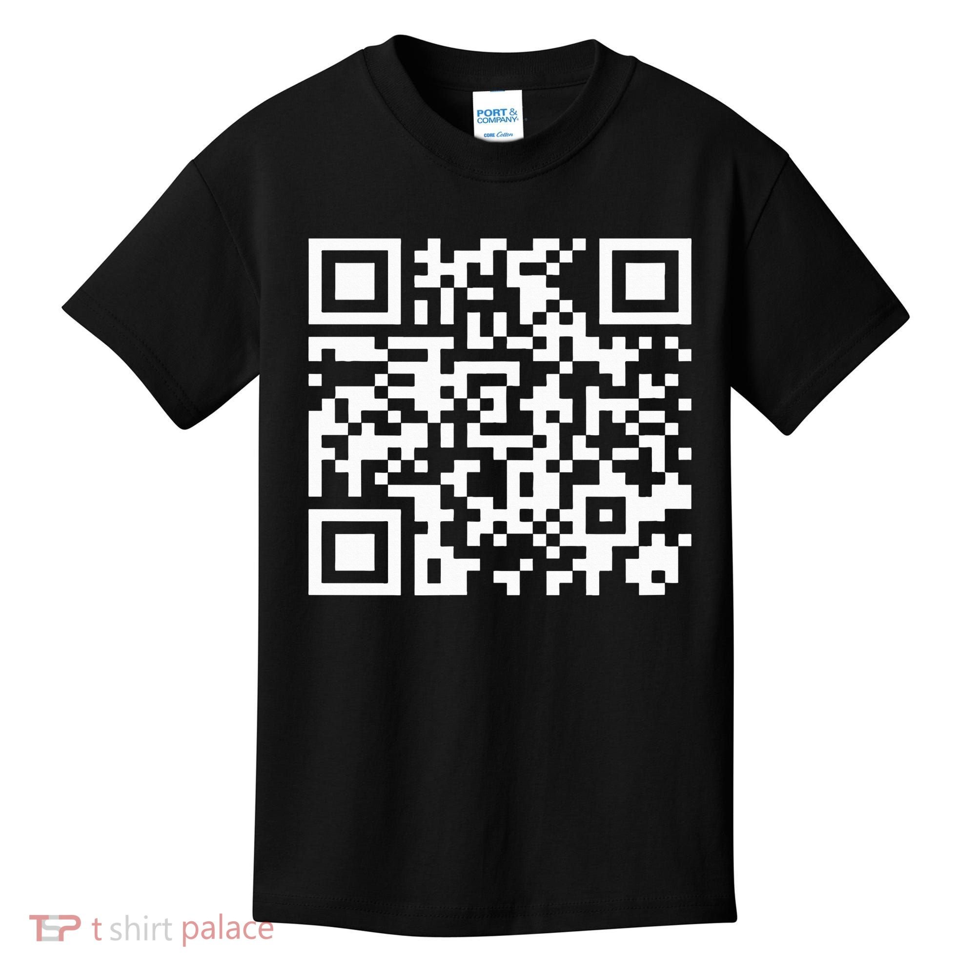 Funny Qr President Trump Dance Code 2025 Kids T-Shirt