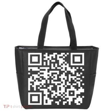 Funny Qr President Trump Dance Code 2025 Tote Bag
