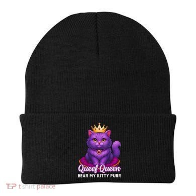 Funny Queef Queen Cat Hear My Kitty Purr Beanie
