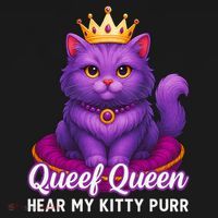 Funny Queef Queen Cat Hear My Kitty Purr Women's Tank Top thumb 5