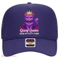 Funny Queef Queen Cat Hear My Kitty Purr Hat thumb 0