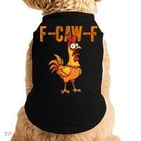 F-Caw-F Quote Rooster Meme Doggie Tank thumb 0