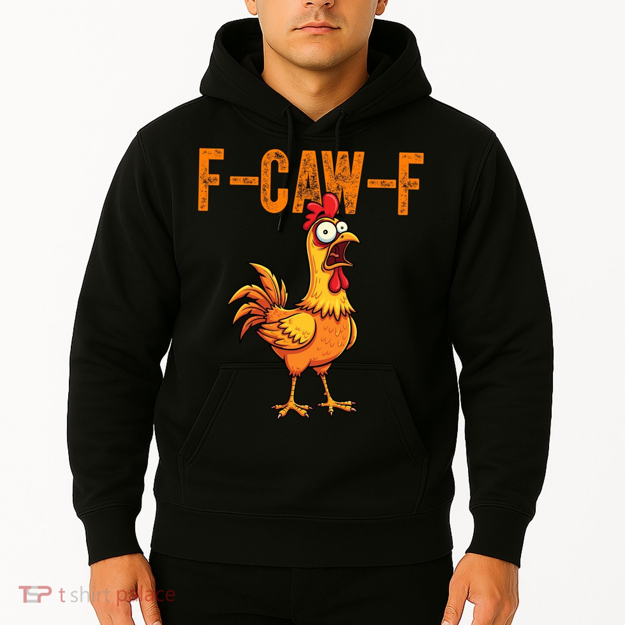 F-Caw-F Quote Rooster Meme Hoodie