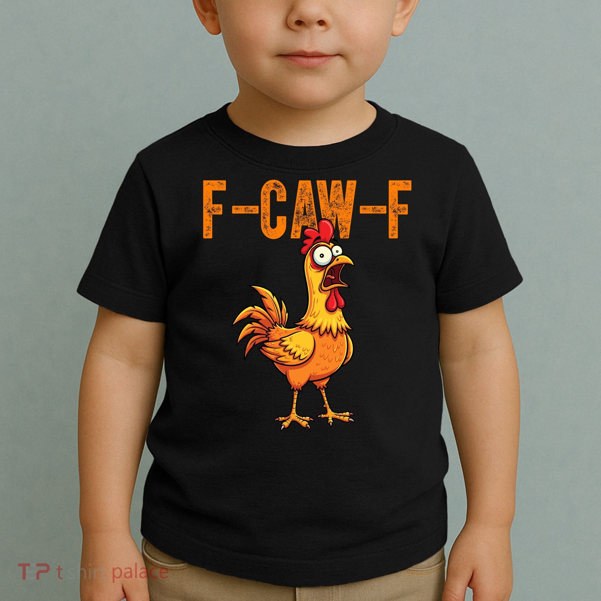 F-Caw-F Quote Rooster Meme Toddler T-Shirt