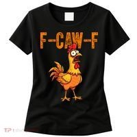 F-Caw-F Quote Rooster Meme Women's T-Shirt thumb 0