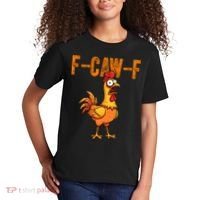 F-Caw-F Quote Rooster Meme Kids T-Shirt thumb 2