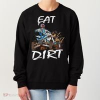 Funny Quad Rider Eat Dirt ATV Biker Quad Saying Women's Sweatshirt thumb 0