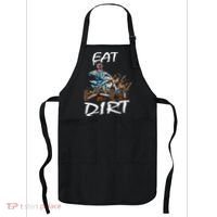 Funny Quad Rider Eat Dirt ATV Biker Quad Saying Apron thumb 0