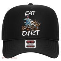Funny Quad Rider Eat Dirt ATV Biker Quad Saying Hat thumb 0