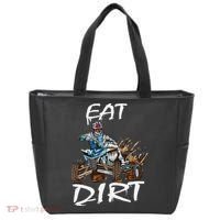 Funny Quad Rider Eat Dirt ATV Biker Quad Saying Tote Bag thumb 0