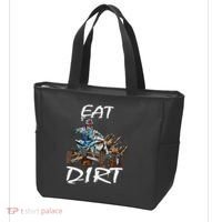 Funny Quad Rider Eat Dirt ATV Biker Quad Saying Tote Bag thumb 3