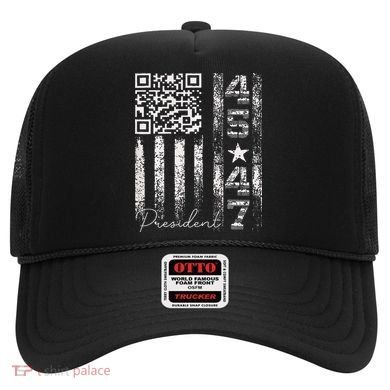 Funny Qr Scan Me President 4547 Trump Dancing Code Hat