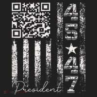 Funny Qr Scan Me President 4547 Trump Dancing Code Hat thumb 2